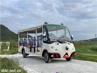  品堰特种车辆14座电动观光游览车 动力足爬坡能力强 方便快捷